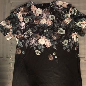River Island floral T-shirt